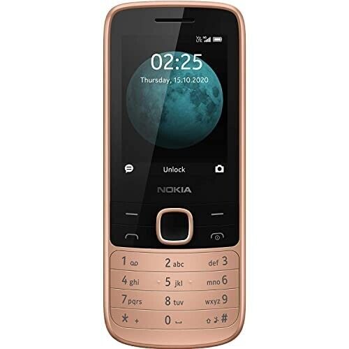 Nokia 225 4G FM radio Bluetooth 0.3MP 128MB 64MB RAM Mobile Phone 2.4″ Dual SIM