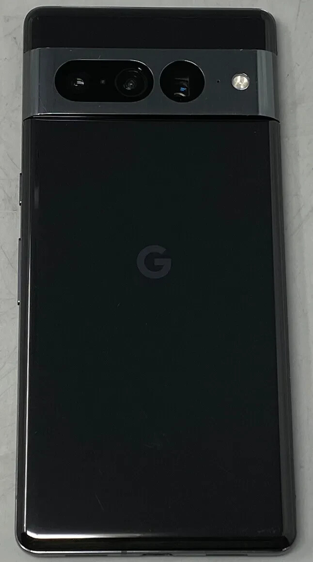 Google Pixel 7 Pro Dual GE2AE 128GB Obsidian Android Unlocked Smartphone -Fair