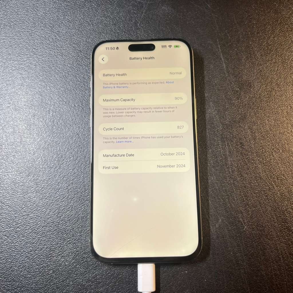Apple iPhone 16 Pro Max – 256 GB – Natural Titanium (Unlocked) – PARTS ONLY/READ