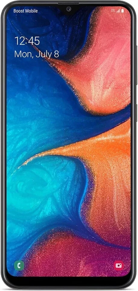 Samsung Galaxy A20 SM-A205W/DS Dual SIM Black 32GB 6.4″ – A GRADE