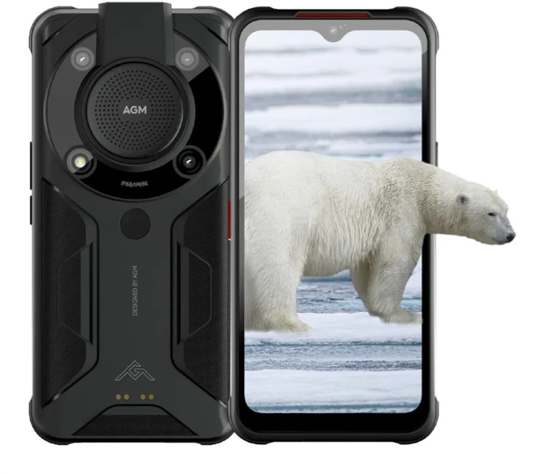 AGM Glory 1 5G Rugged Smartphone Octa Core 8GB RAM 256GB 48MP Black
