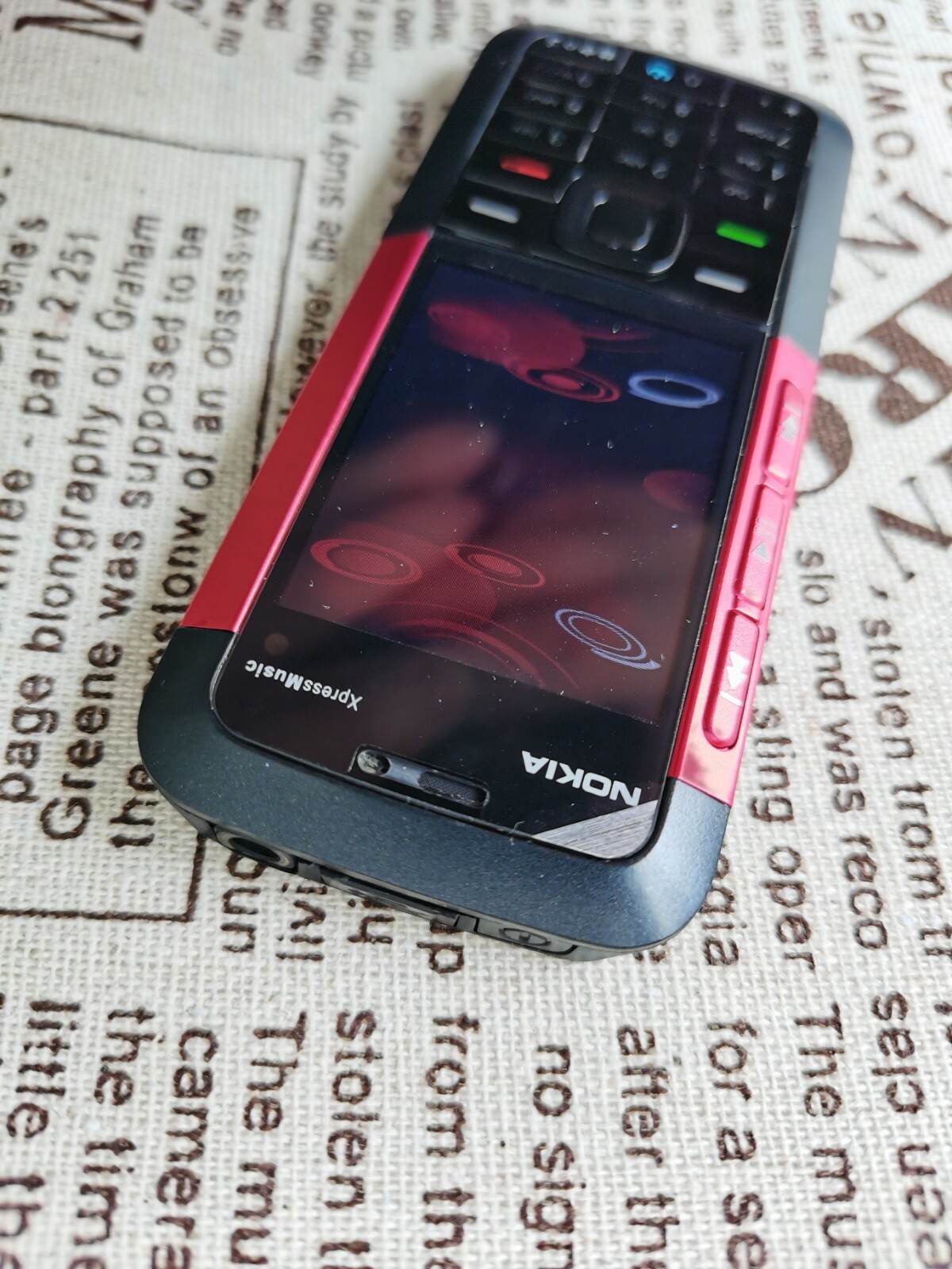 Nokia 5310 XpressMusic – 30MB – Black/Red Unlocked for all sim cards