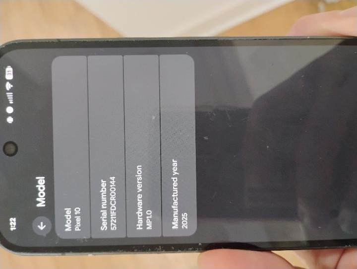 Google Pixel 10 – 128 GB – Frost (Verizon)