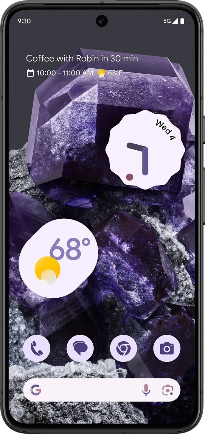 Google Pixel 8 G9BQD – Spectrum Mobile – 128GB Obsidian Black – Very Good