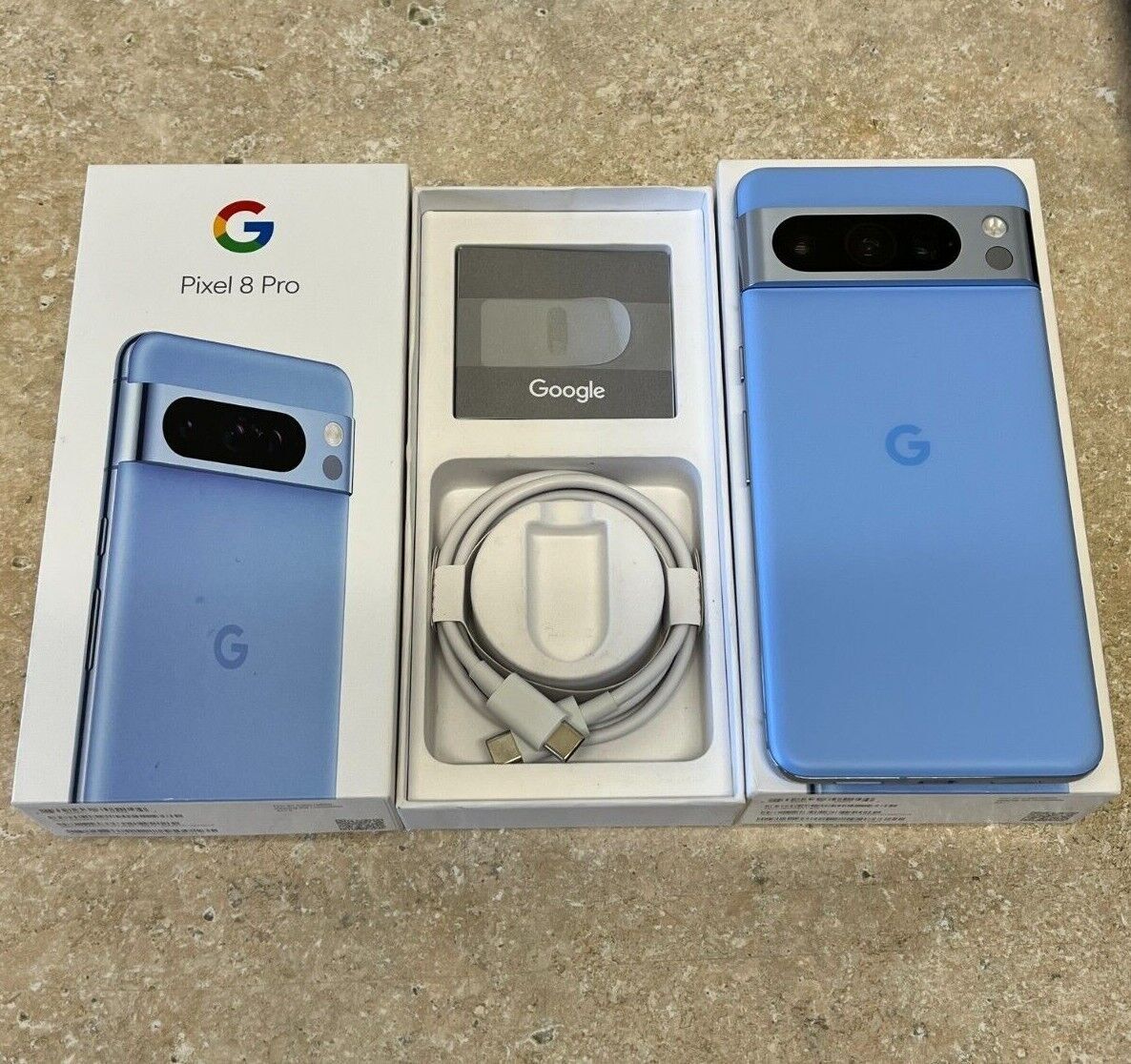 Google Pixel 8 Pro 5G 128GB Unlocked In-Box Excellent + Tempered Glass Bonus