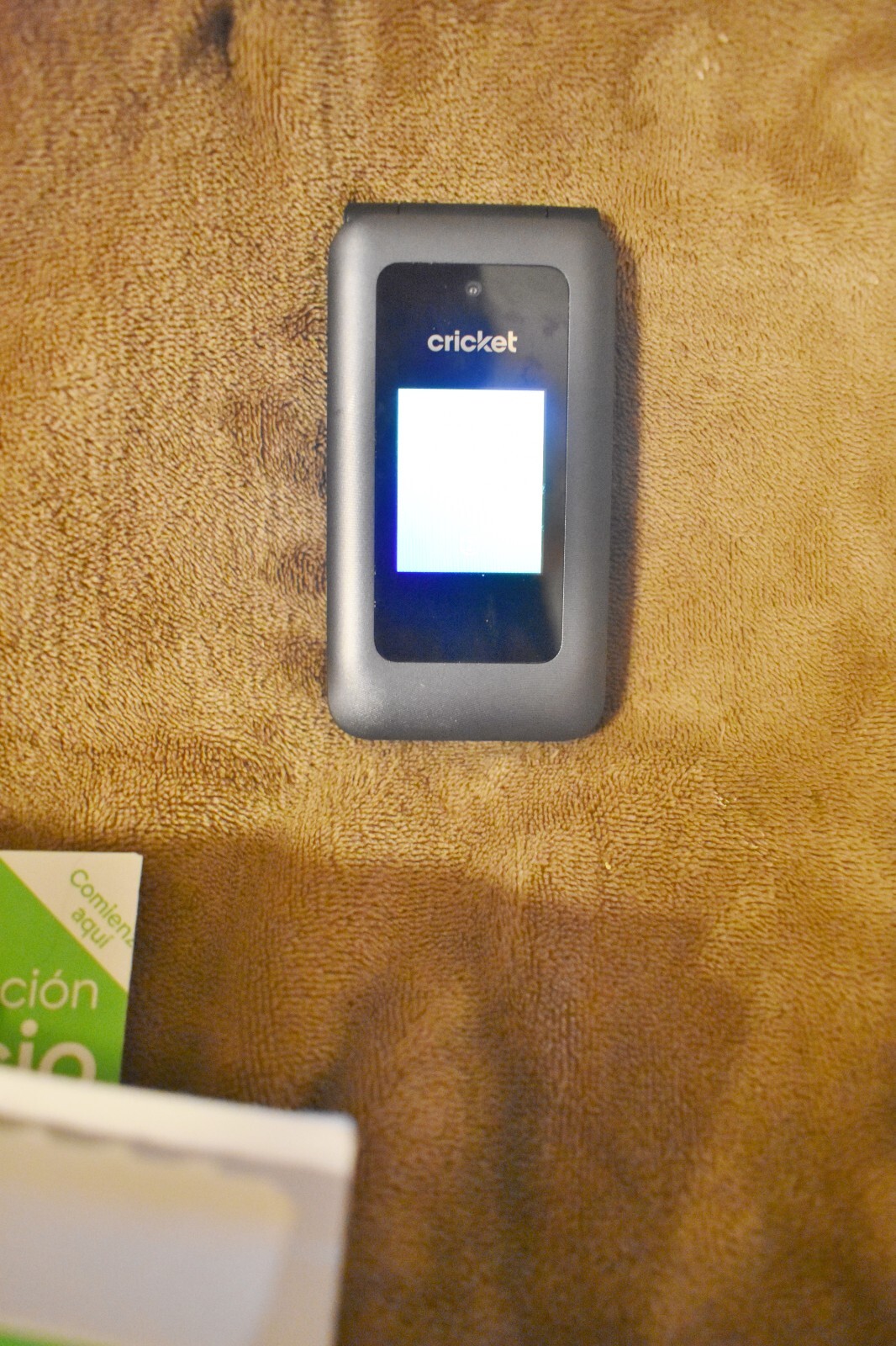 Cricket Debut Flex Prepaid Cricket Wireless Cell Phone Open Box 60. Prepaid Card