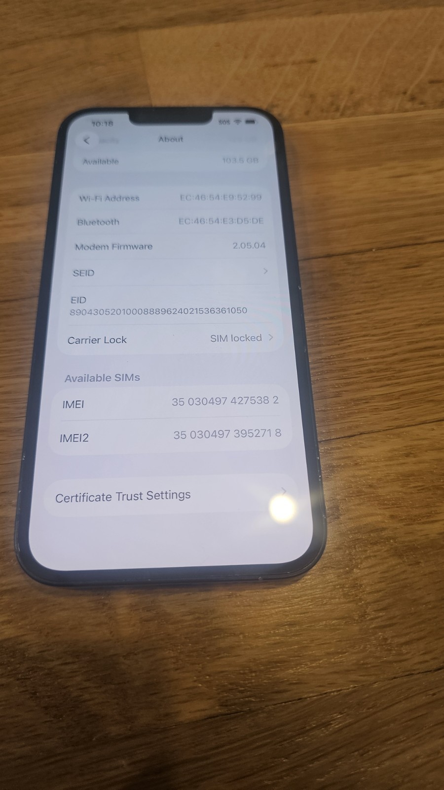 Apple iPhone 16e – 128 GB – Black (AT&T) – READ DESCRIPTION