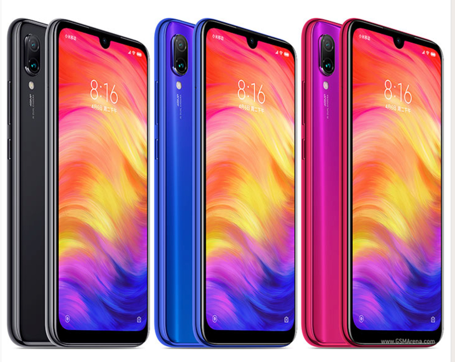 Xiaomi Redmi Note 7 4G LTE Neptune Blue – 4GB RAM – 64GB ROM – Global Ver – NEW