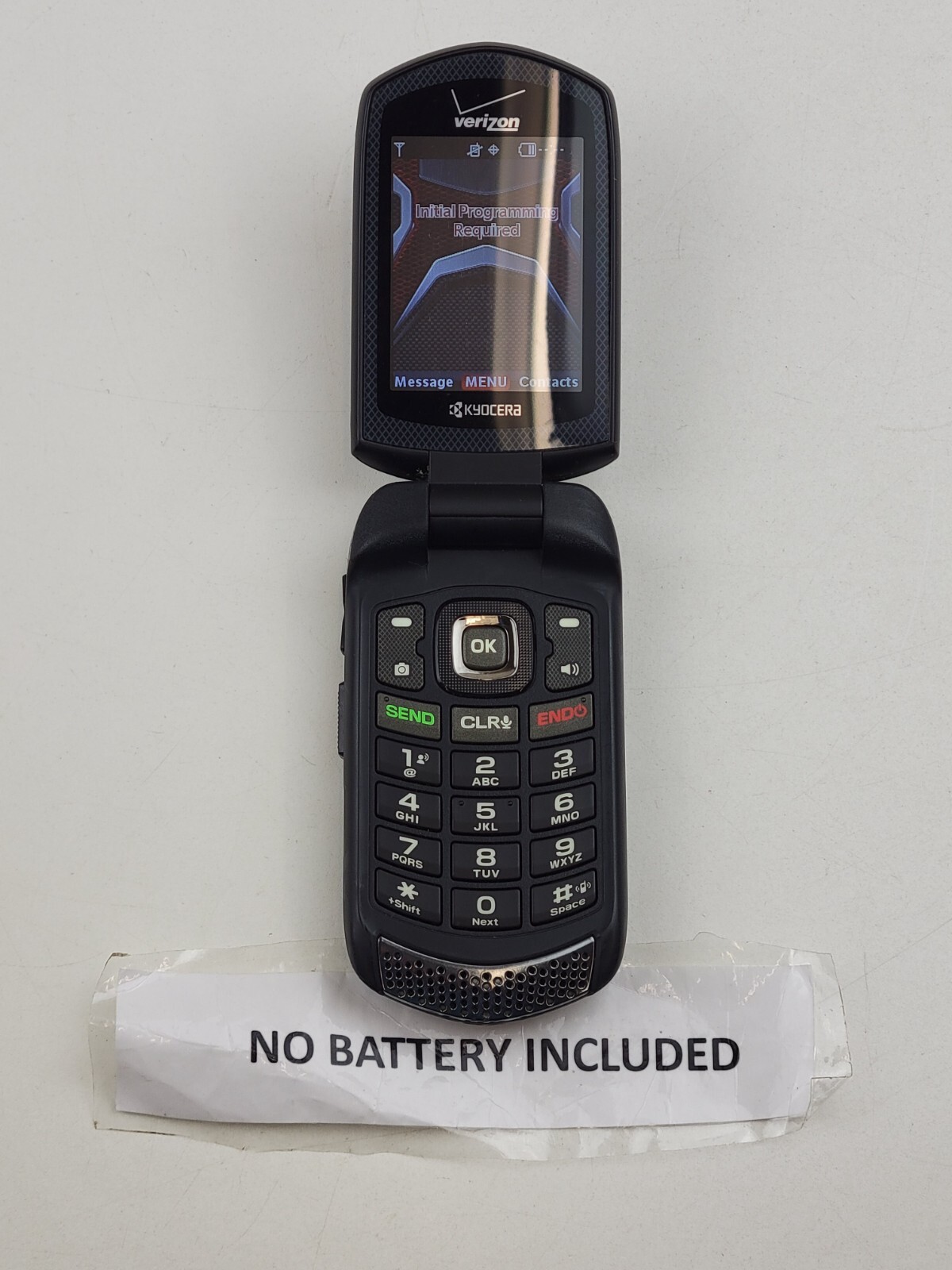 Kyocera DuraXV+ (E4520PTT) 4GB (Verizon) 3G Rugged Flip Phone – WORKS! – H0329