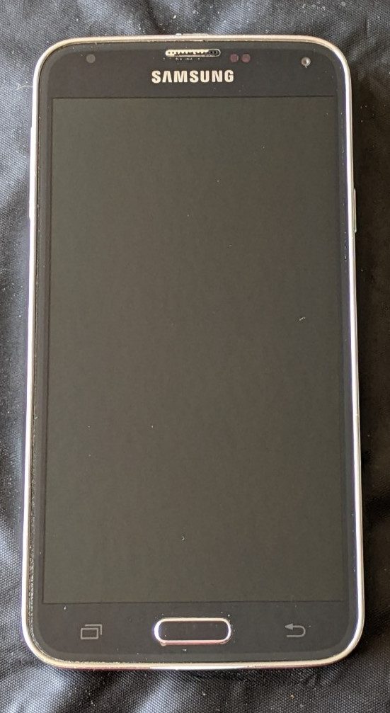 Samsung Galaxy S5 Black G900V (Verizon) – Great Condition – 8139