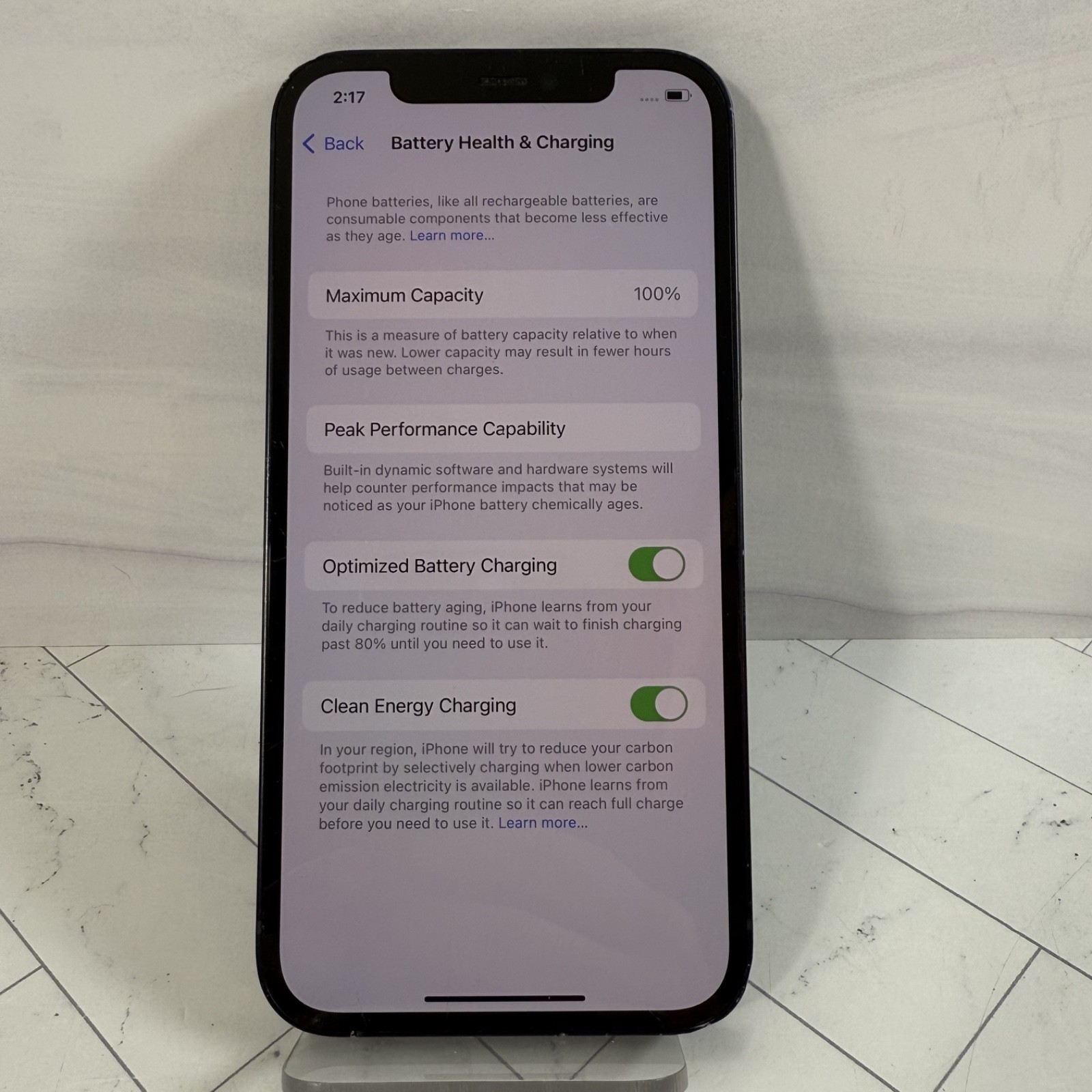 Apple iPhone 12 64GB Black A2172 Xfinity Bad Face ID #A91