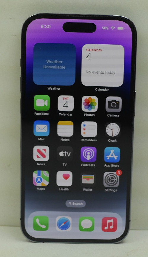 Apple iPhone 14 Pro 256GB A2650 MQ1D3LL/A – Deep Purple (AT&T) (H90001204)