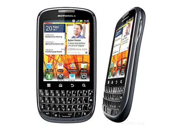 10/10 MOTOROLA PRO+ MB632 UNLOCKED QWERTY CELL PHONE BELL ROGERS TELUS KOODO +++