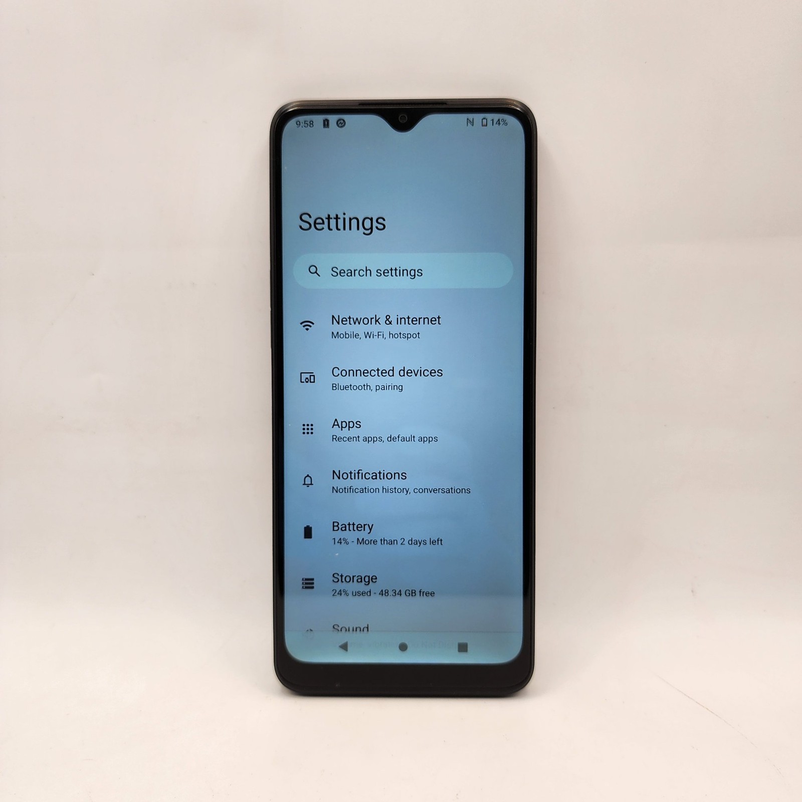 T-Mobile Revvl V Plus 5G WTRVL5G 64GB Nebula Black (T-Mobile) – No Metro