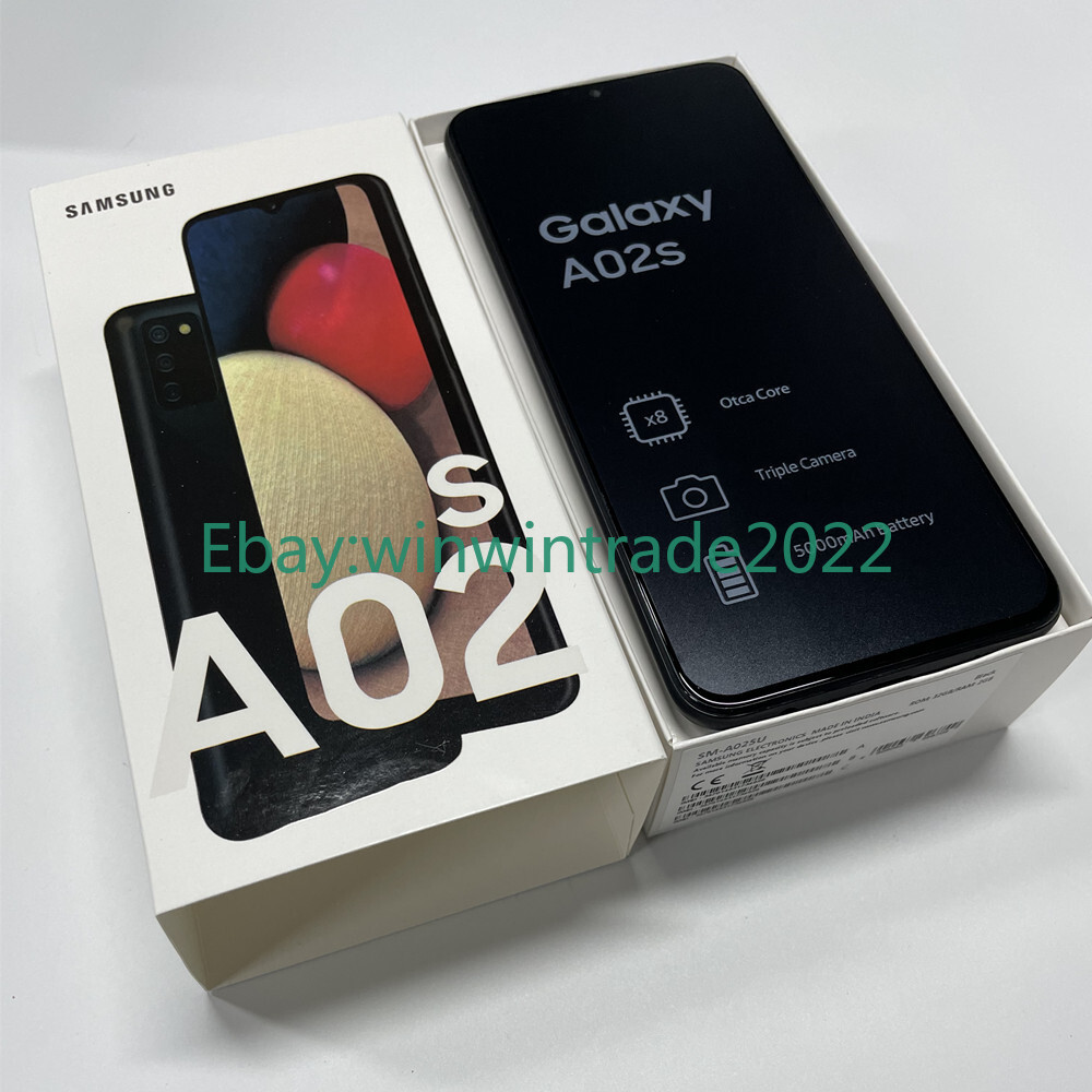 Samsung Galaxy A02s SM-A025U Single SIM 32GB LTE Unlocked Smartphone-New Sealed
