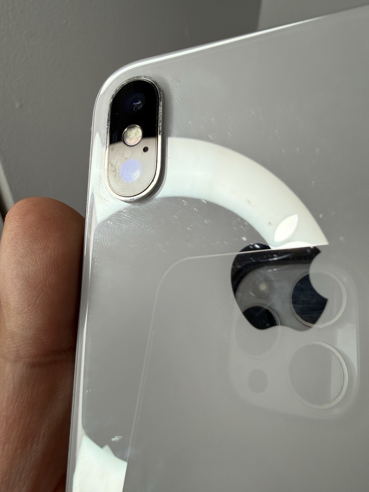 Apple Iphone X 2017 Silver 256GB A11 Bionic 5.8 inch Super Retina OLED for Parts