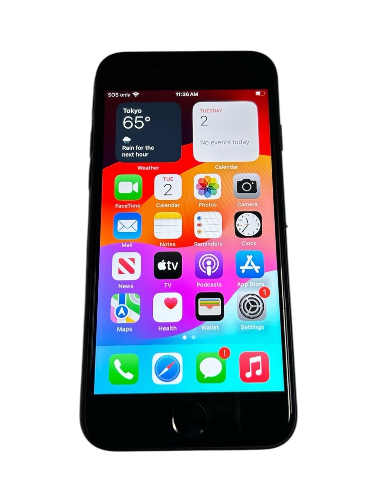 Apple iPhone SE (2nd Gen) – 64GB – Black – Unlocked