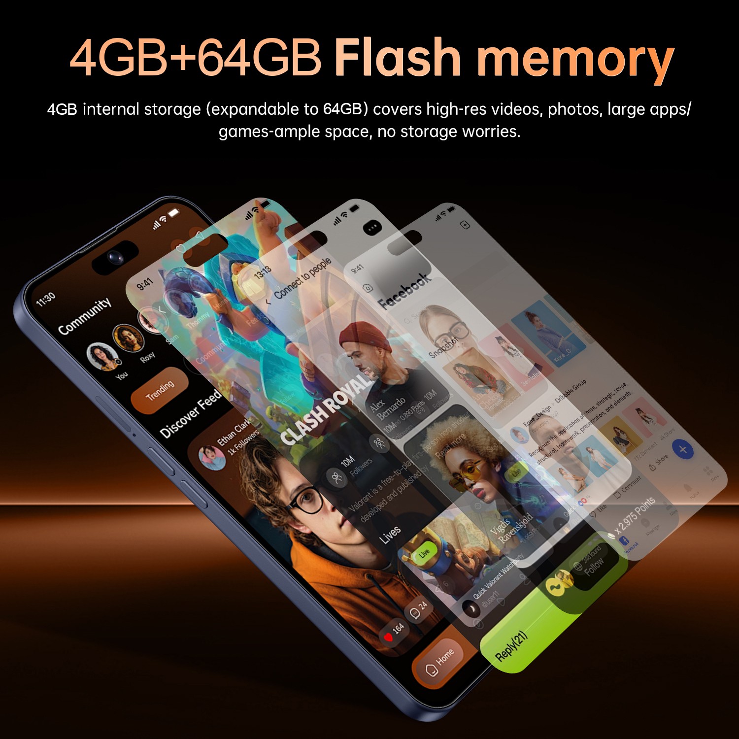 G17 Pro Max 5G Unlocked Cell Phone Android 64GB Smartphone Dual SIM Cheap Mobile