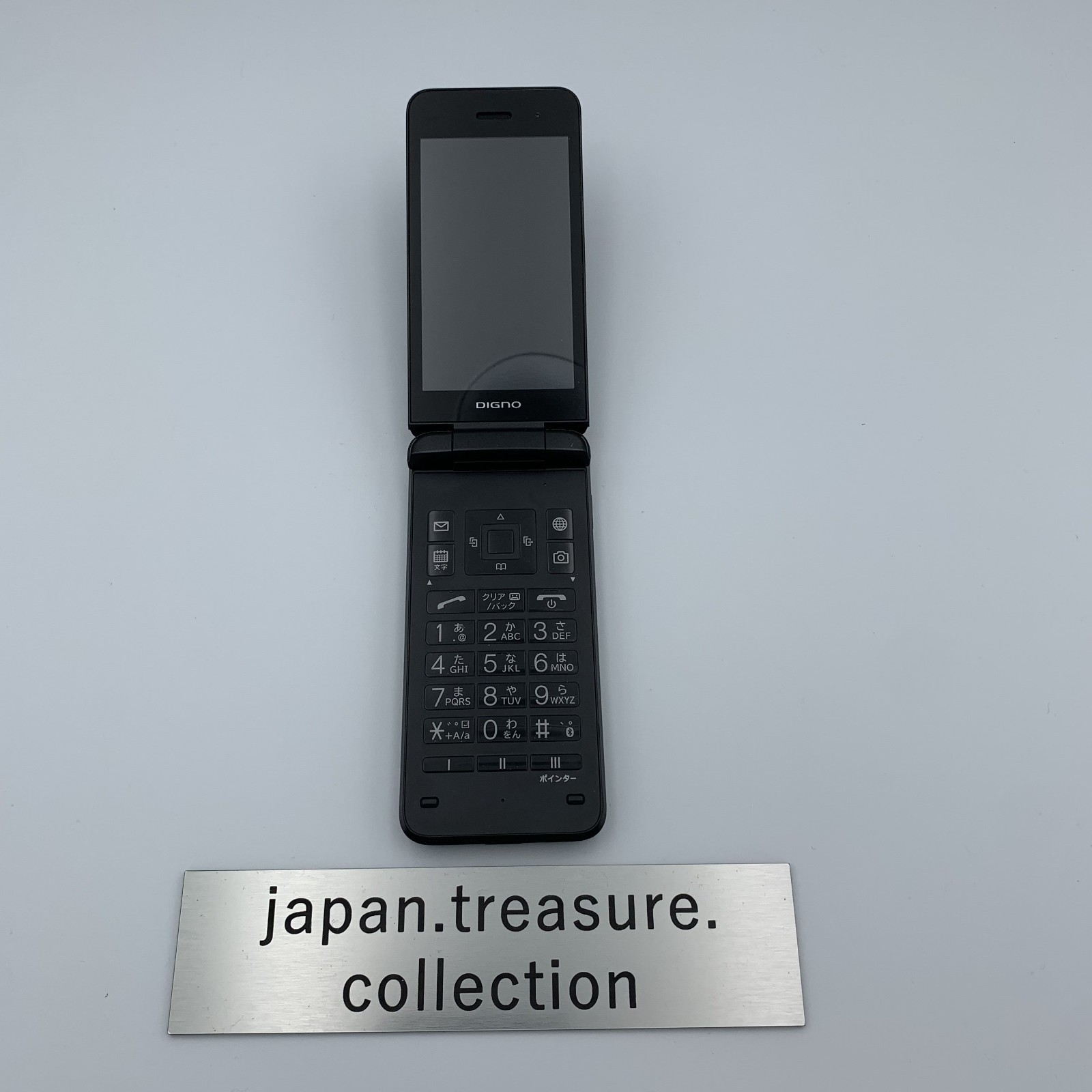 KYOCERA A202KC DIGNO KEITAI 4 ANDROID FLIP PHONE Black UNLOCKED SoftBank Japan