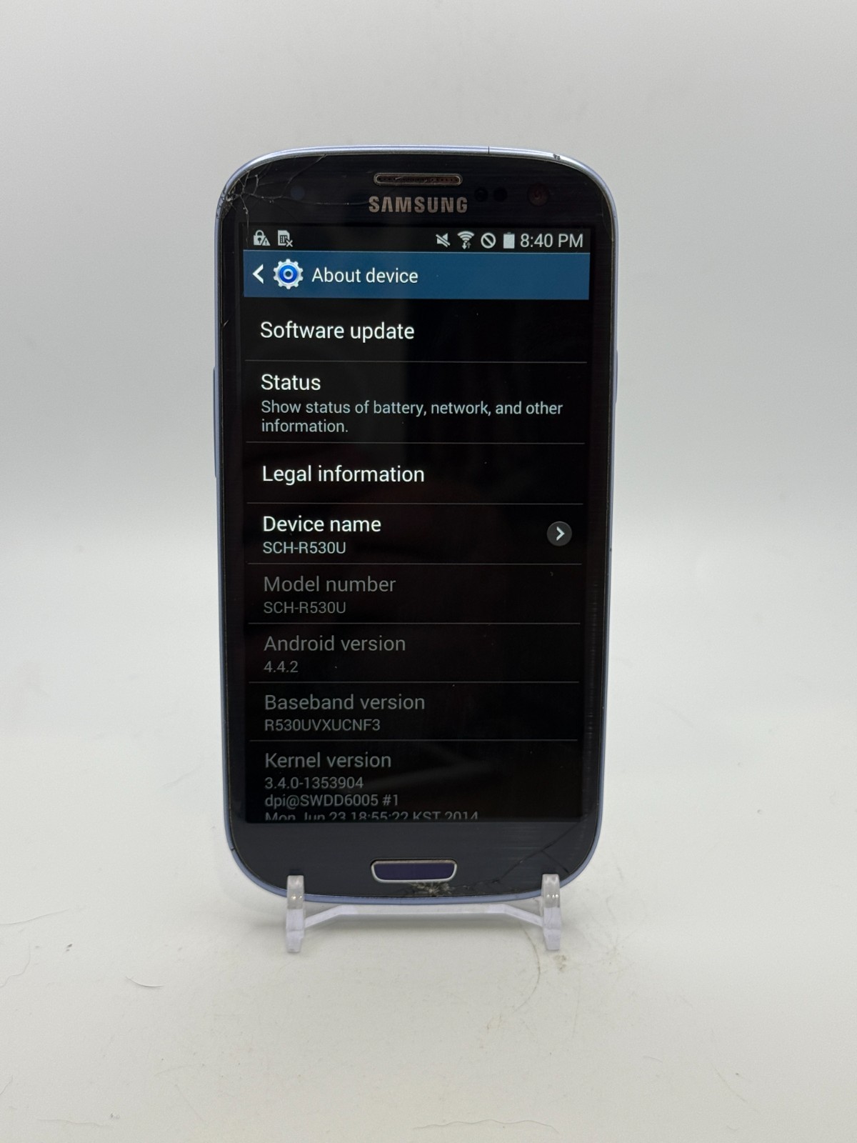 Samsung Galaxy S3 – Blue – 16GB – U.S. Cellular – Smartphone – Read Description