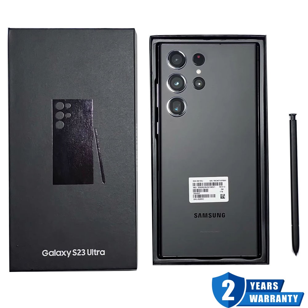 FACTORY NEW SEALED SAMSUNG GALAXY S23 ULTRA 5G UNLOCKED GSM CDMA 256/512GB 6.8IN