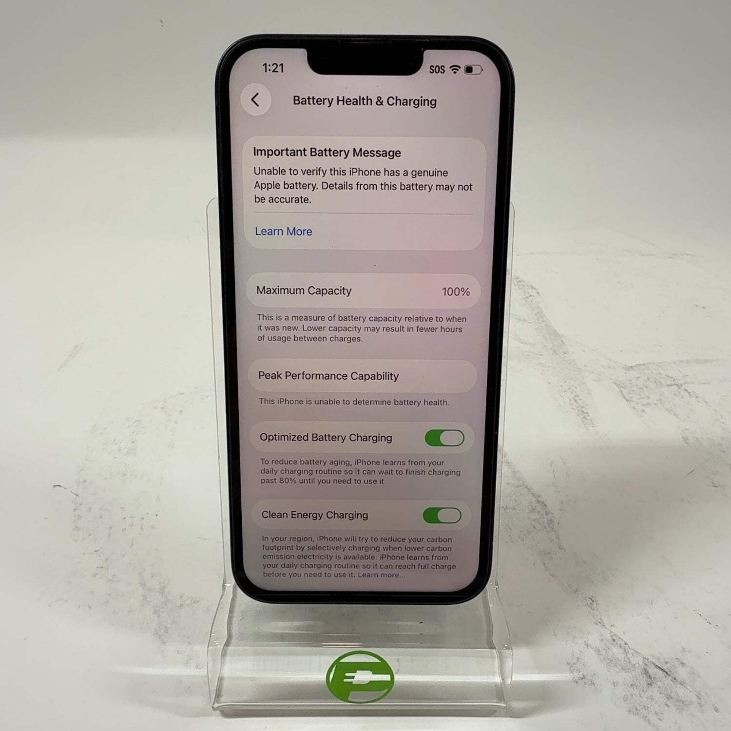 Broken Unlocked Apple iPhone 14 128GB MPUA3LL/A READ