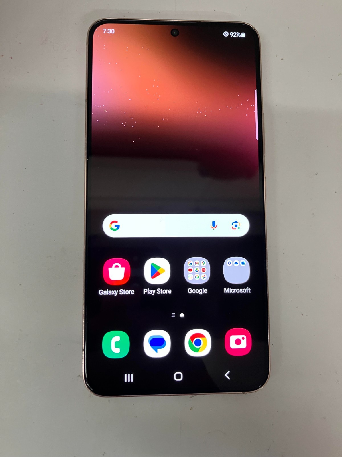 READ LIVE DEMO* Samsung Galaxy S22 – 128 GB – Pink (AT&T) ~m2133