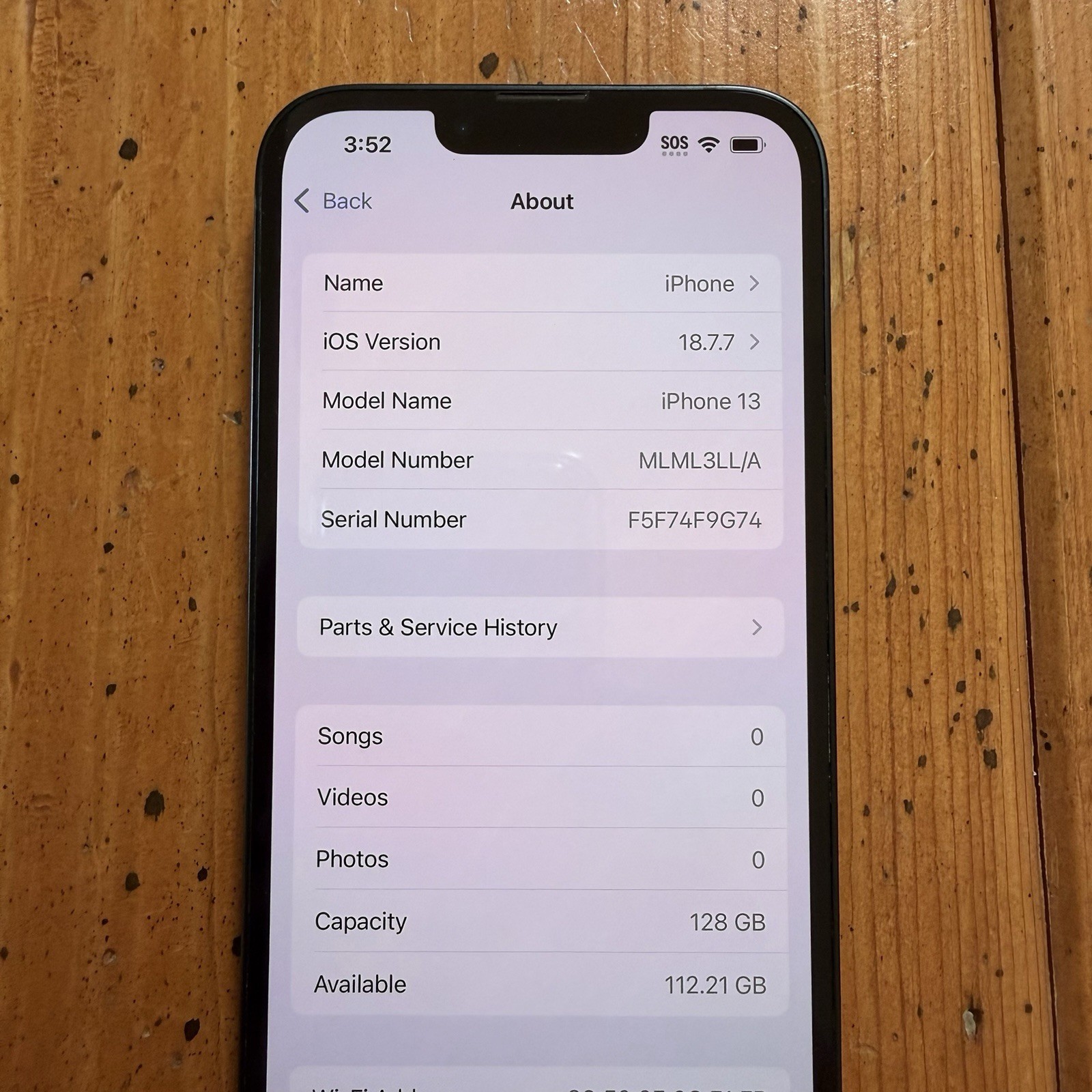 Apple iPhone 13 128GB Midnight MLML3LL/A – Battery 76% – Works – READ PLEASE
