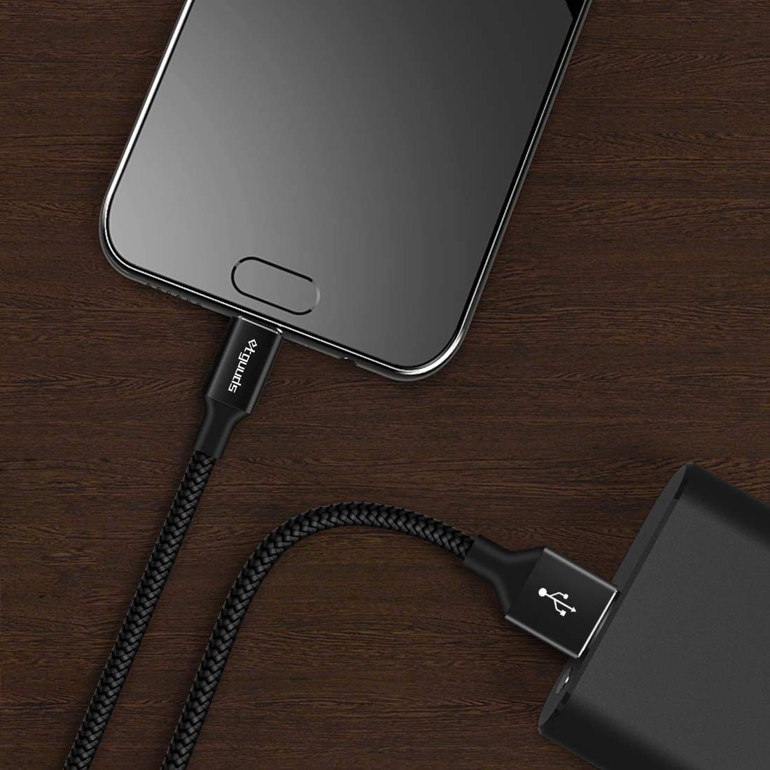 USB A to USB C Cable 5-Pack (3/3/6/6/10 ft) Fast Charging Type C Charger Cord