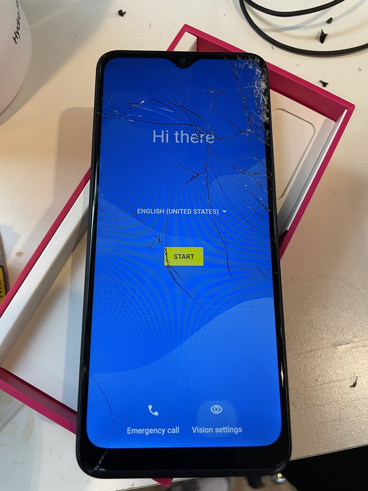 T-Mobile Revvl V+ Plus 5G, 64GB – Black – PLEASE READ DESCRIPTION- AS IS