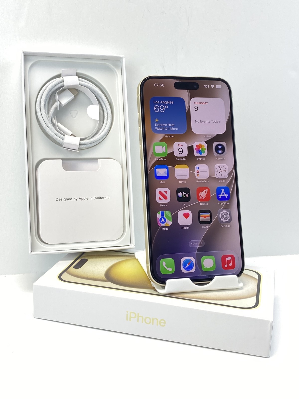Apple iPhone 15 Plus A2847 128GB Yellow 99% battery health Unlocked device