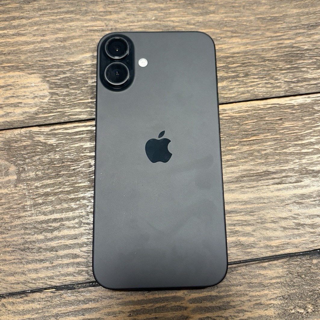 Apple iPhone 16 Plus 128GB Unlocked Black Slate iOS 6.7in 12MP Camera