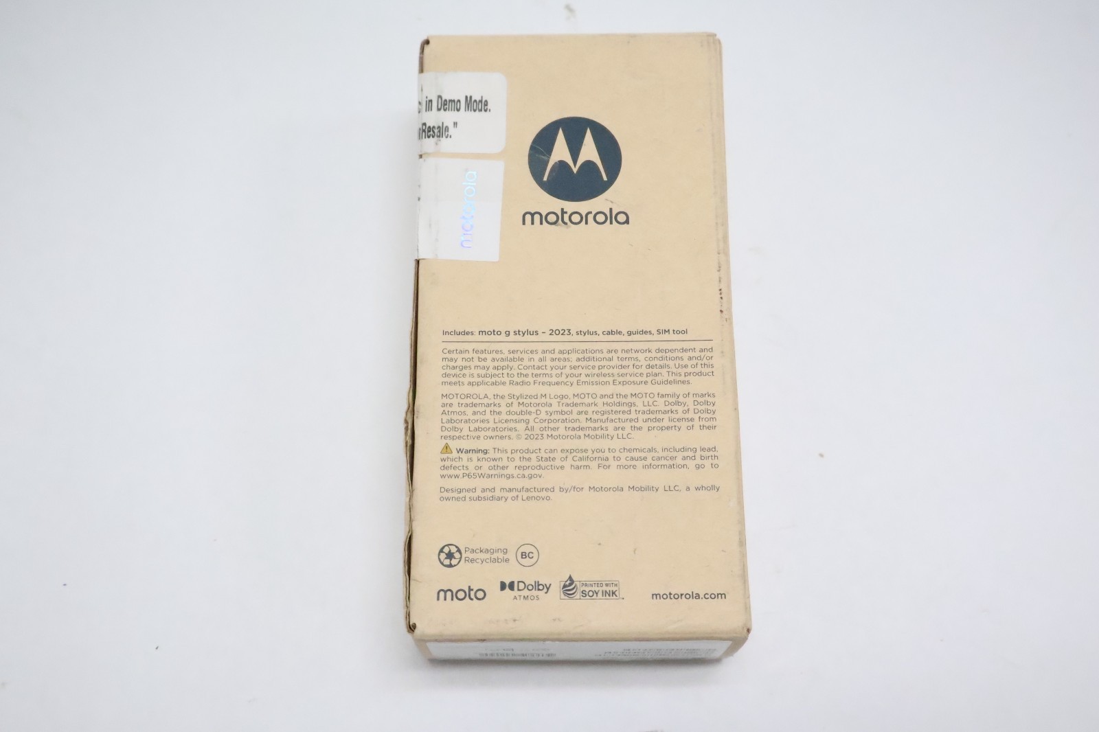 Motorola Moto G Stylus 2023 64GB Midnight Blue XT2317-2 NEW DEMO UNIT