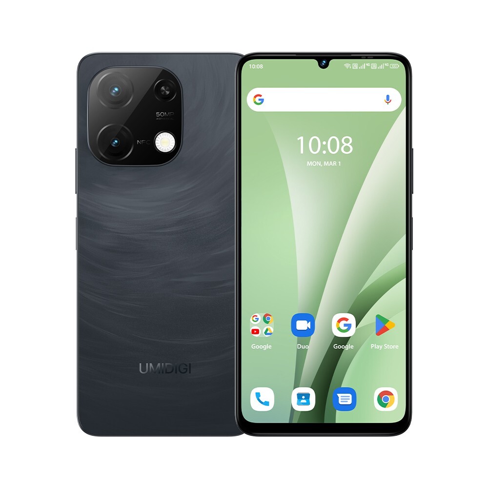 UMIDIGI G9C 6GB+128GB 6.75” Dual SIM 50MP NFC Android Unlocked Smartphone