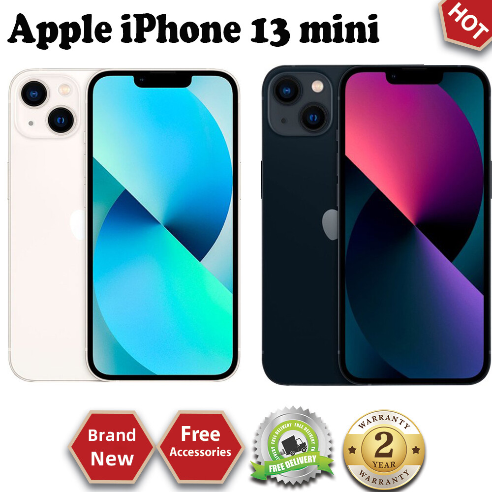 💯New Sealed Box Apple iPhone 13 MINI A2481 128GB/256GB USA Unlocked Smartphone