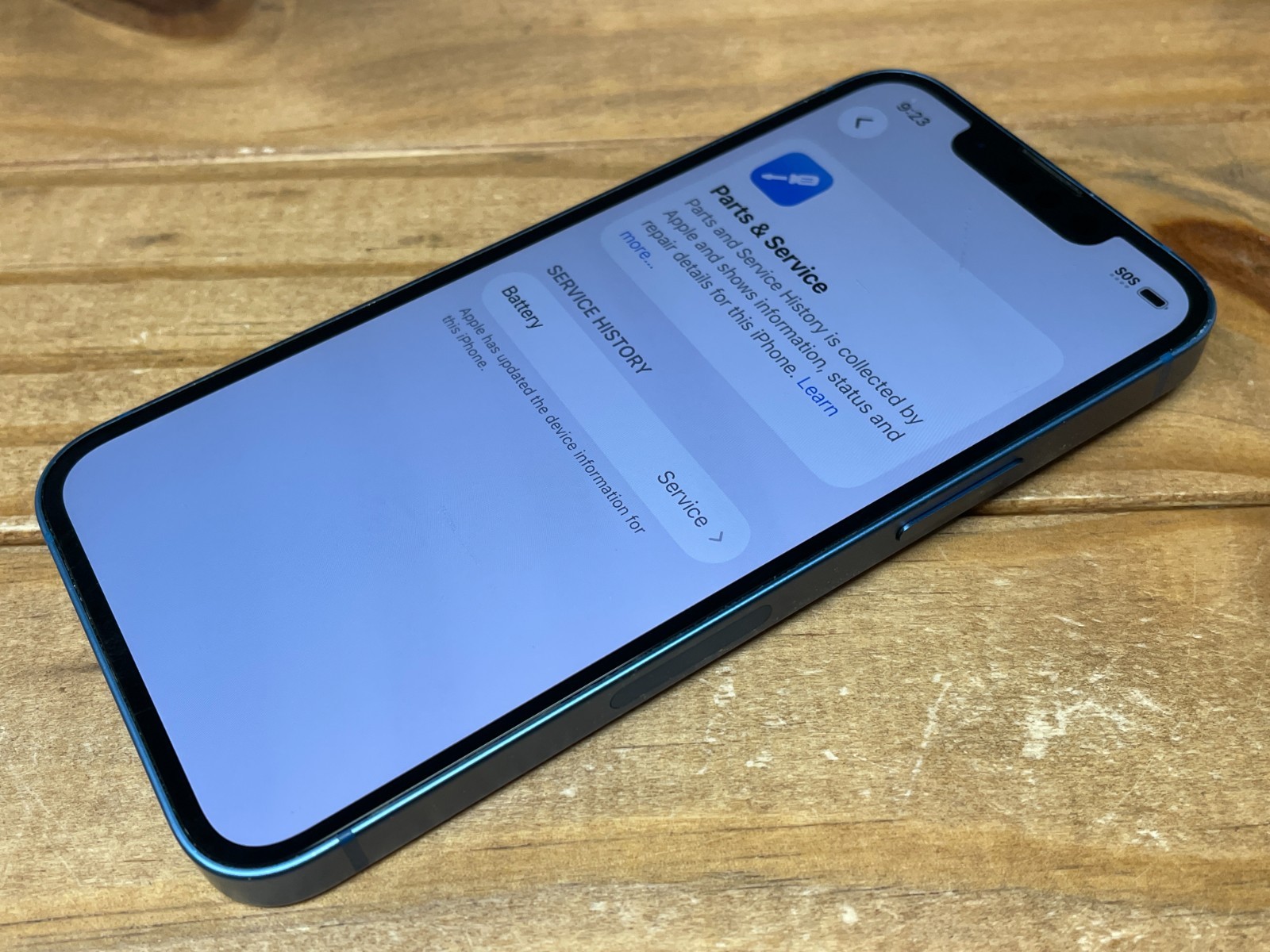 Apple iPhone 13 mini – 256 GB – Blue (Unlocked) A2481 – C Grade – 79% Bat.