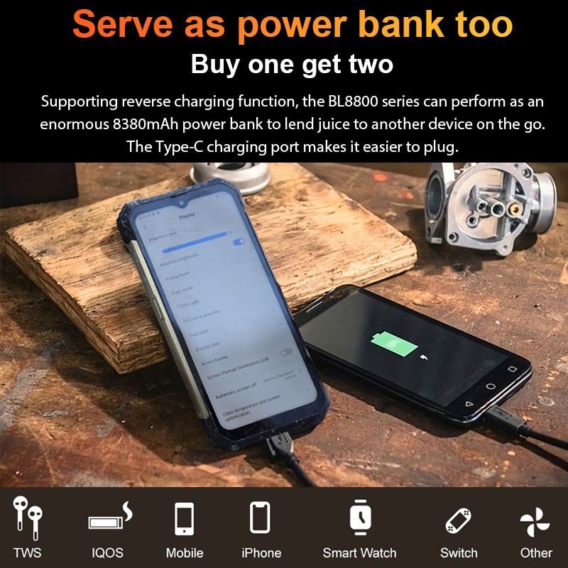 5G Blackview BL8800 Pro Rugged Phone Android Thermal Imaging Camera Waterproof