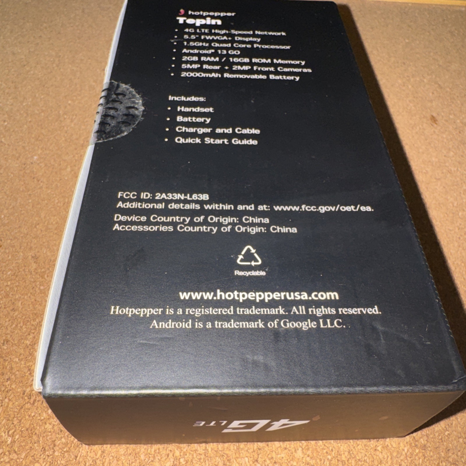 Hot Pepper Tepin 4G LTE Smartphone
