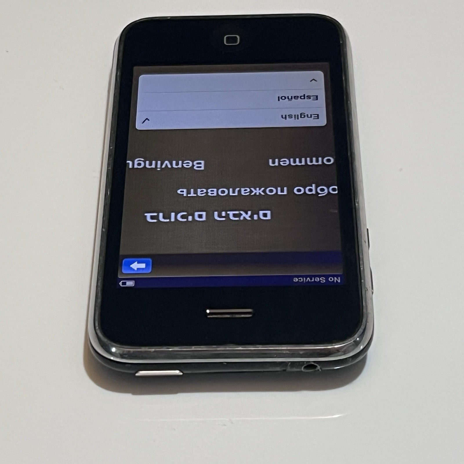 Apple iPhone 3GS 32GB A1303 Tested Working Factory Settings Has Crack On Back