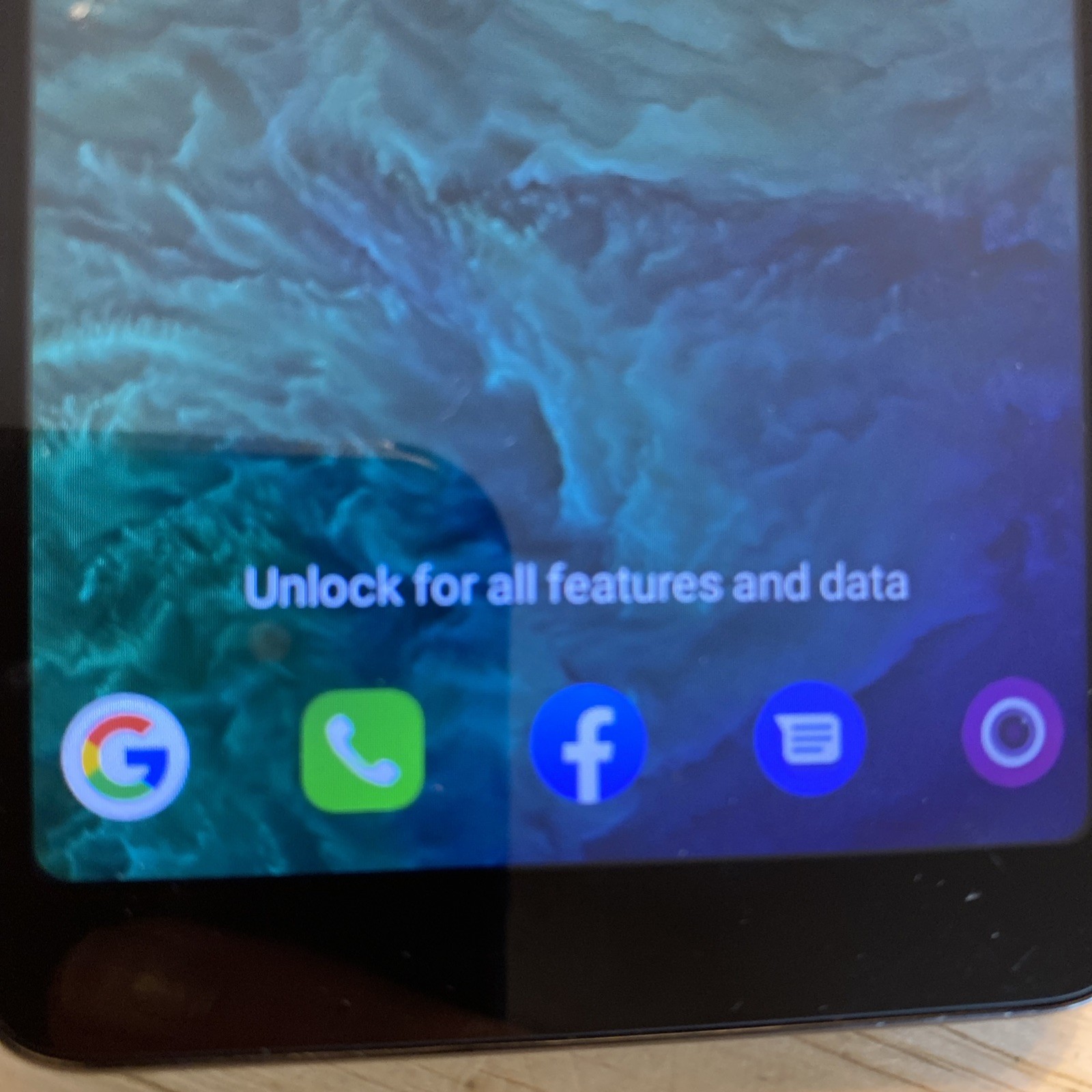 TCL Tracfone Smartphone Locked No Sim Card As Is. No Returns