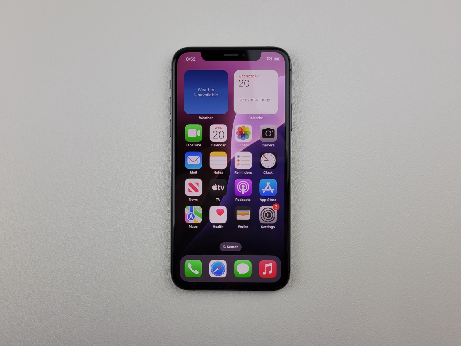 Apple iPhone XS (A1920) 256GB (Unlocked) Smartphone – *NO FACE ID* – H7354