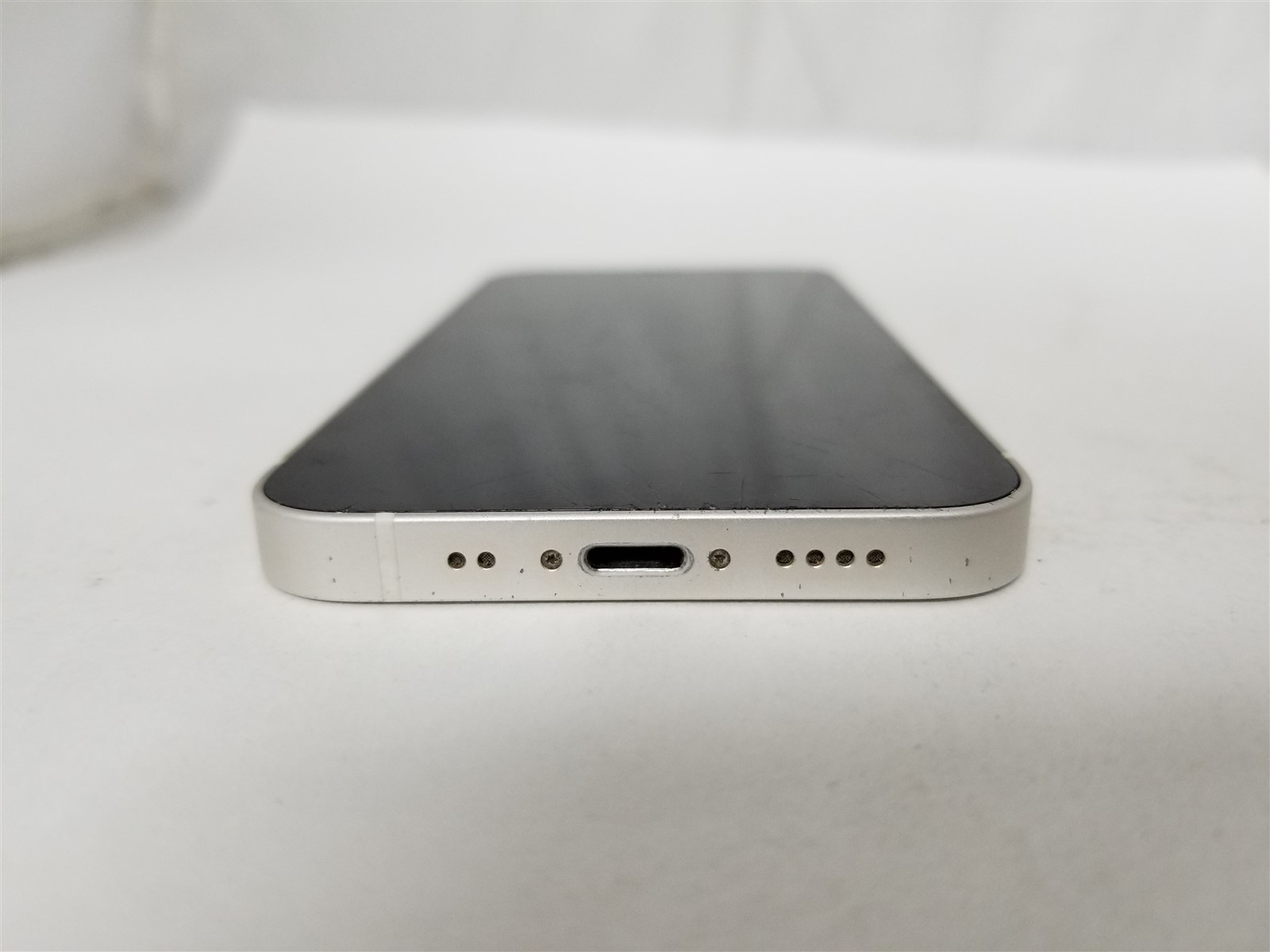 Google iPhone 12 Mini 64GB White A2176 (Unlocked) Damaged zD2872