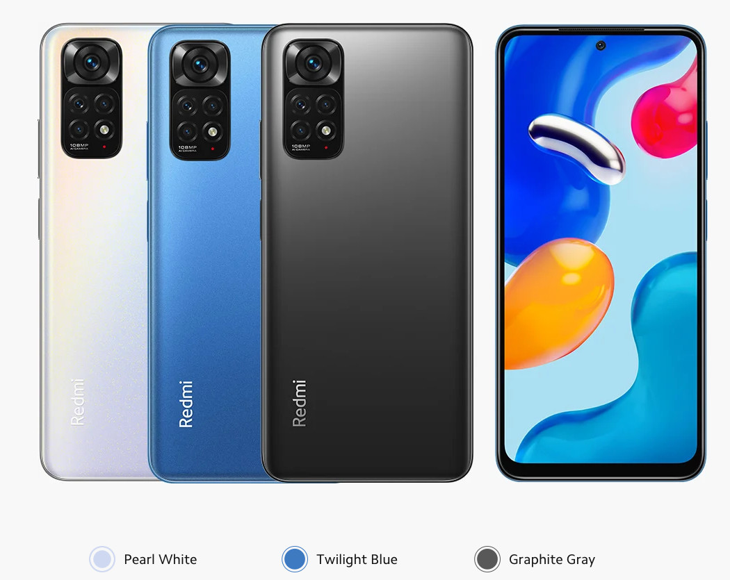 Xiaomi Redmi Note 11S 4G LTE Twilight Blue – 6GB RAM – 128GB ROM – Global – NEW