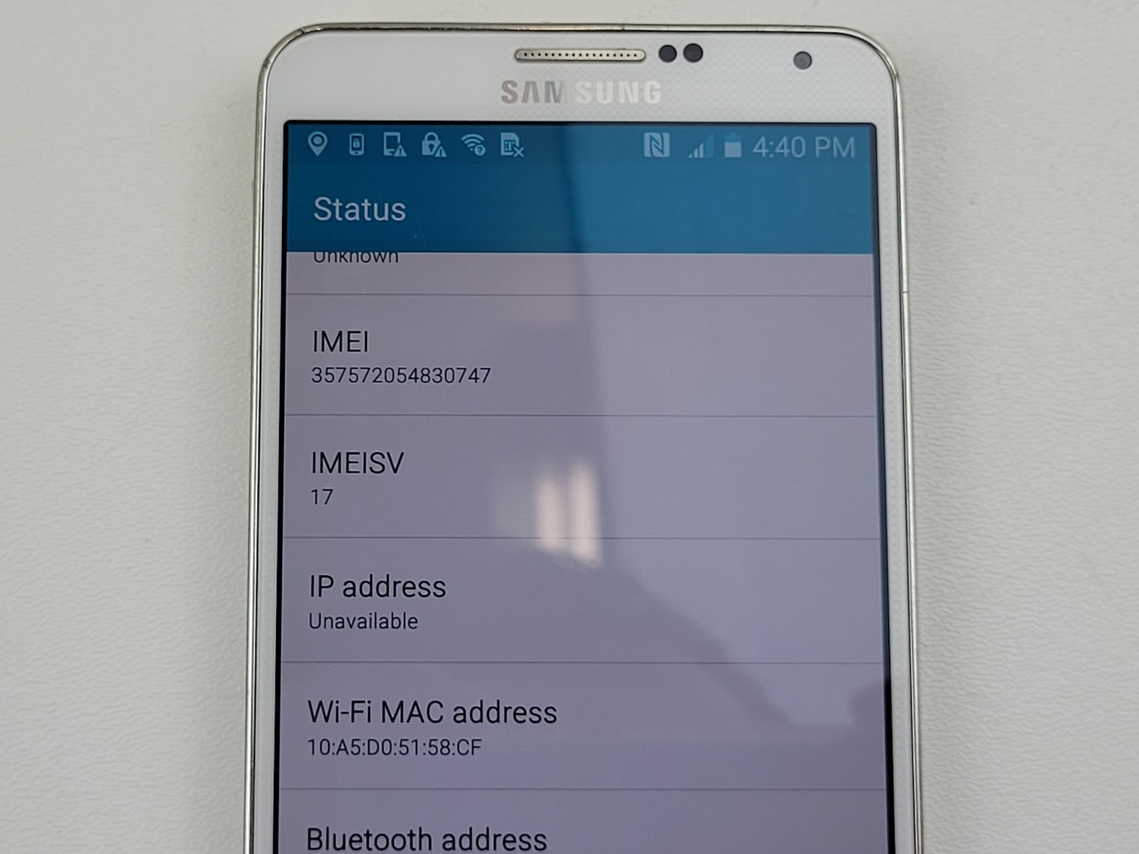 Samsung Galaxy Note 3 (SM-N900A) 32GB (AT&T) Smartphone – Clean IMEI – H3610