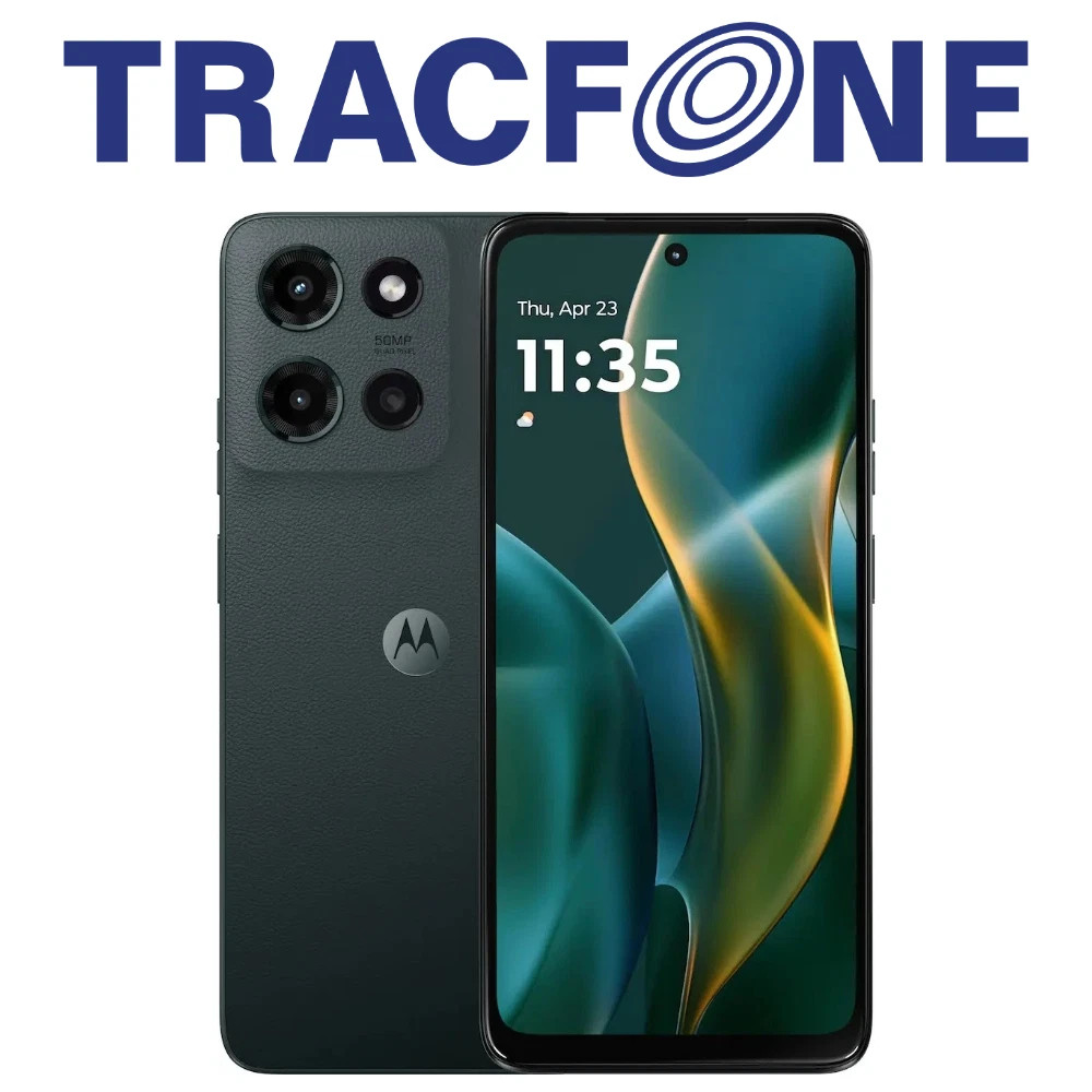 Motorola Moto G 2025 128GB Forest Gray TracFone Locked Very Good