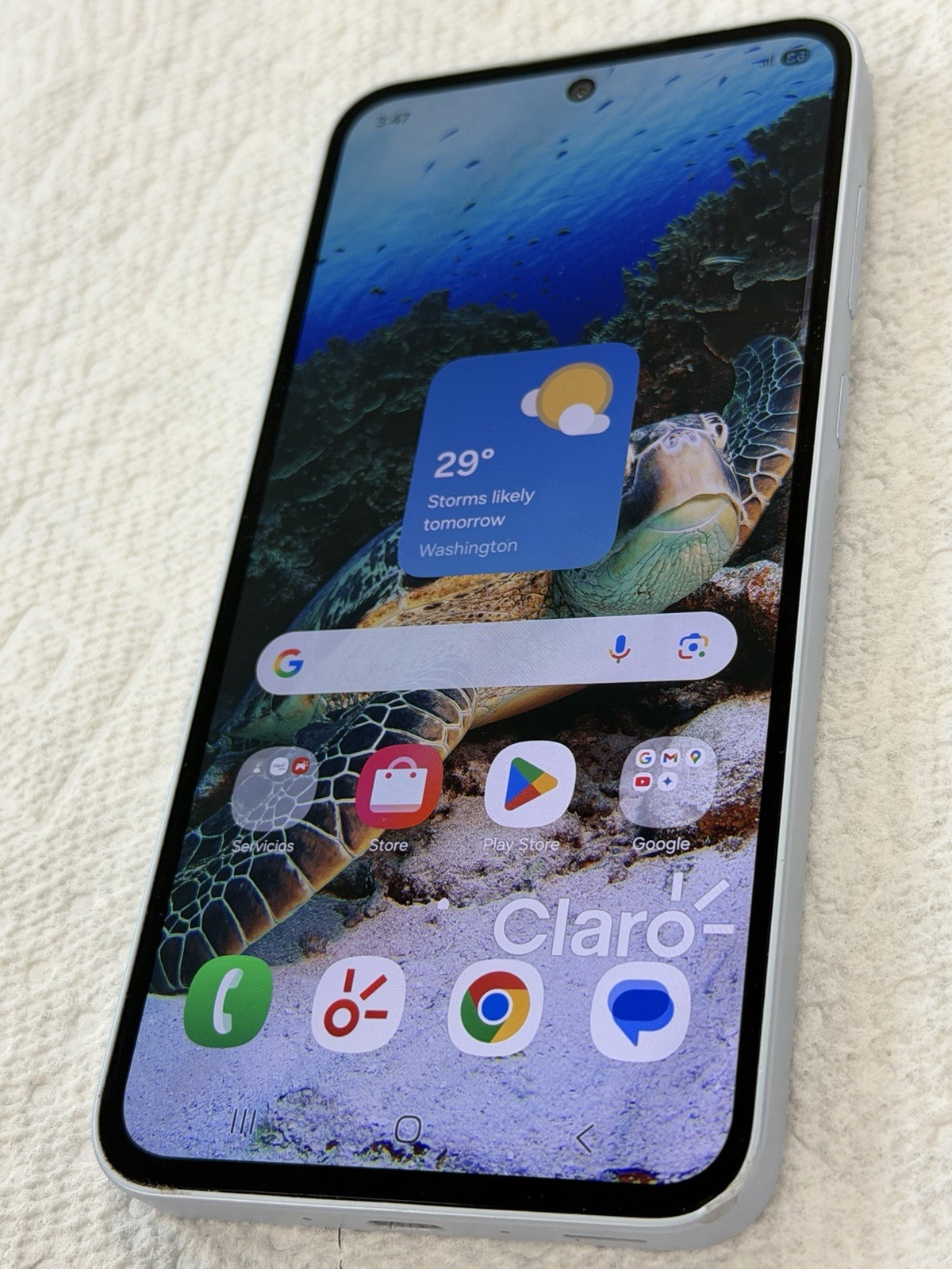 Samsung Galaxy A35 5G – 128GB – Awesome Ice Blue (PCT Puerto Rico) – IMEI issue