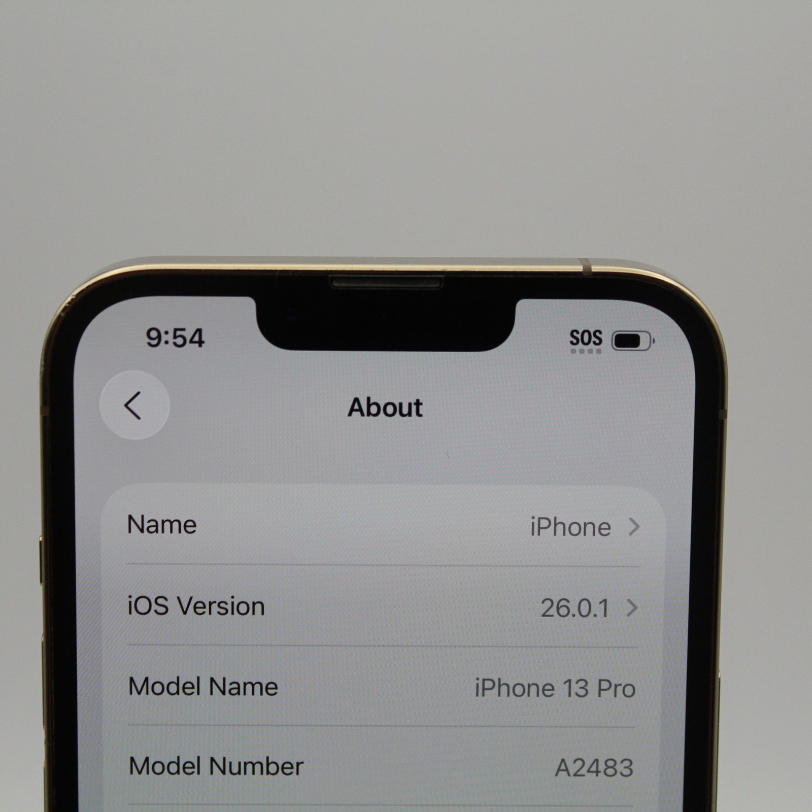Apple iPhone 13 Pro A2483 256GB Fair Condition | Gold | UNLOCKED