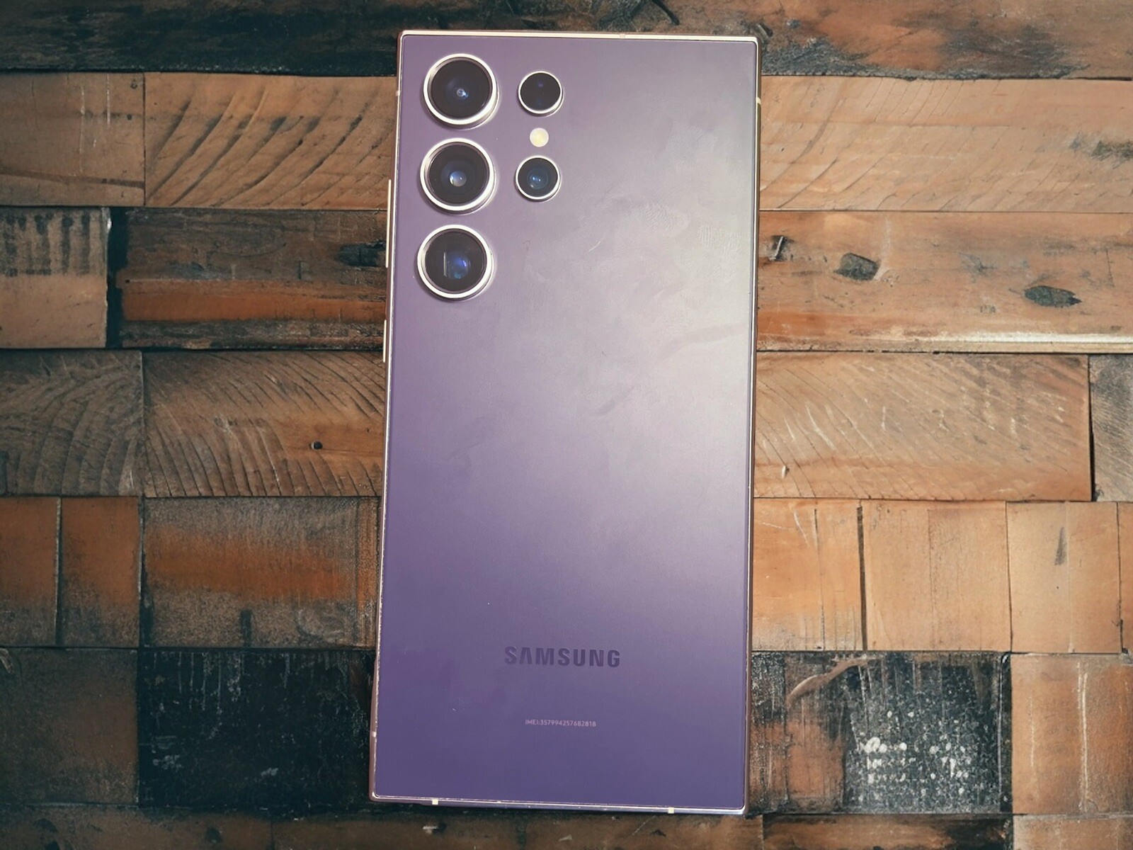 Samsung Galaxy S24 Ultra – 512 GB – Purple (AT&T) (Dual SIM (SIM + eSIM))
