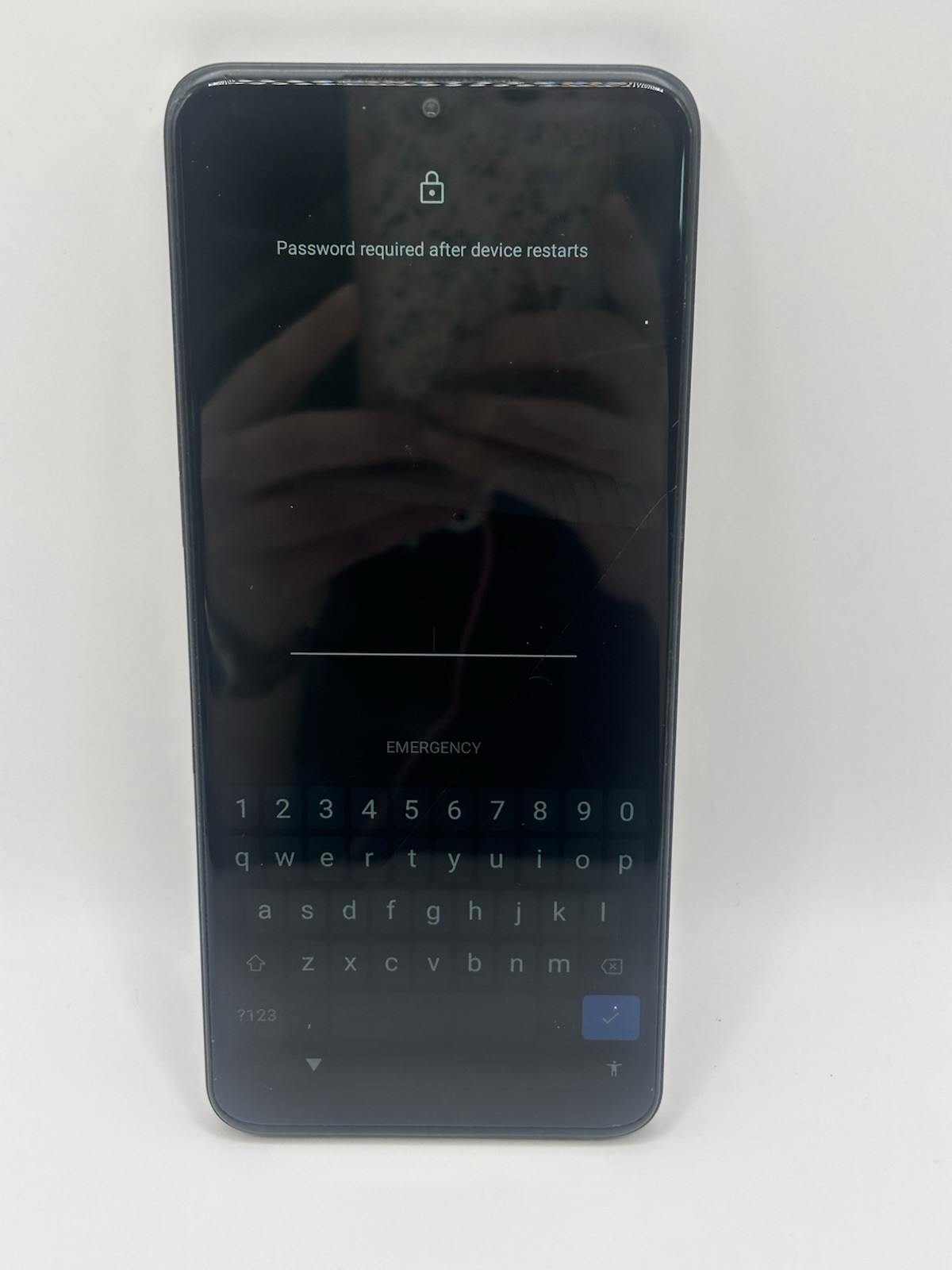 T-Mobile REVVL V+ 5G Smartphone Locked Cracked Screen Parts Repair Red Triple
