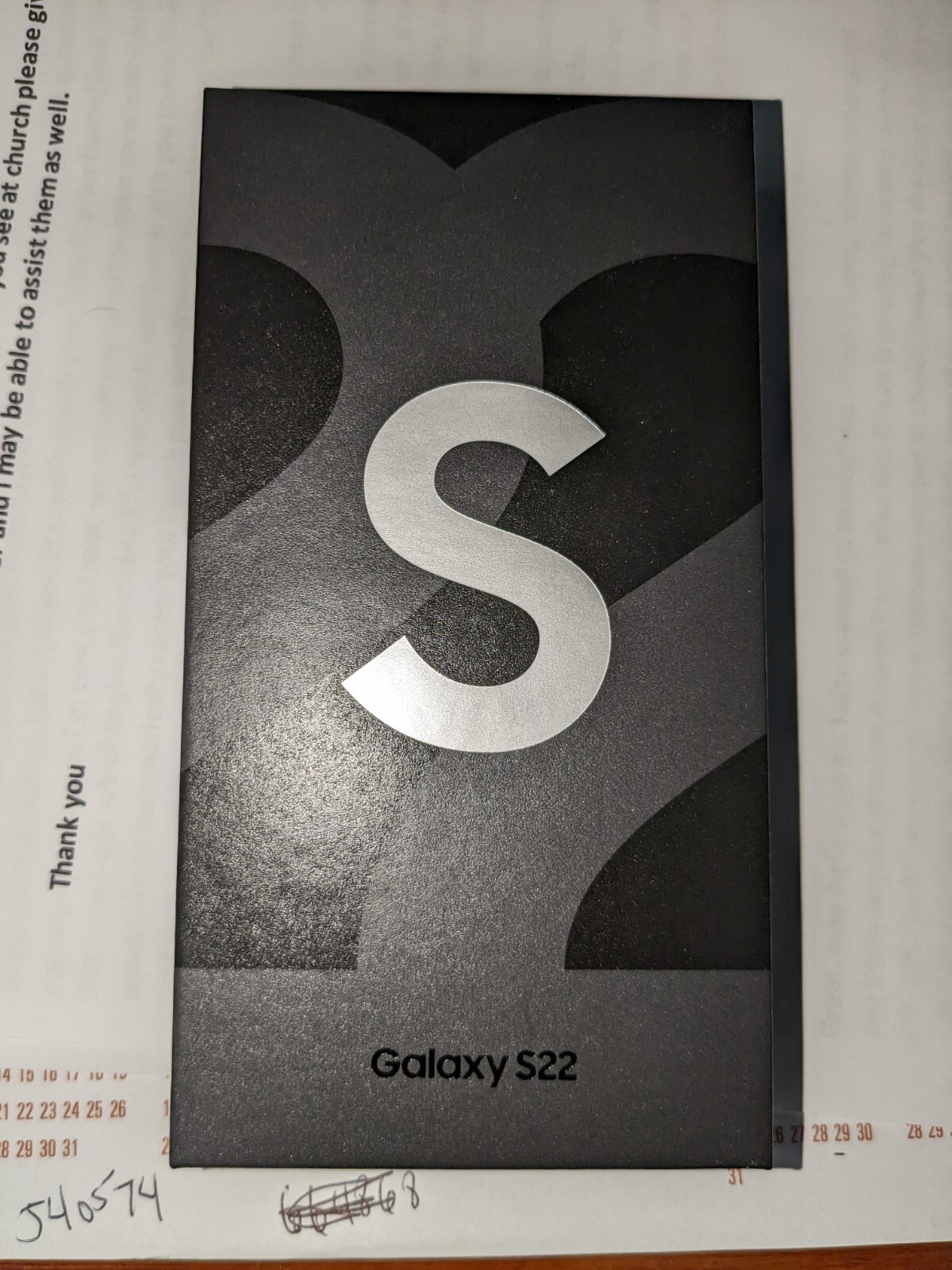 Samsung Galaxy S22 SM-S901U – 128GB – Phantom White (Unlocked)